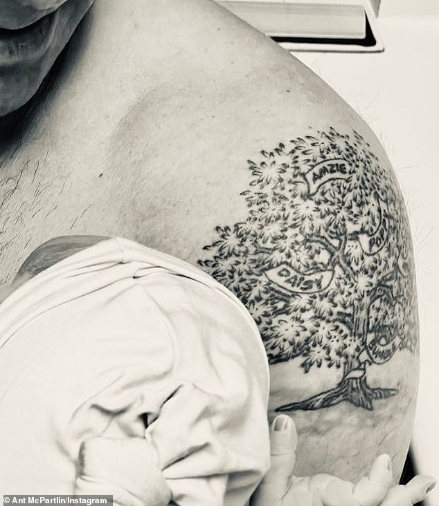 As well as welcoming his son last month, Ant also revealed his new tattoo which is a tribute to his family, as the presenter clarified claims he 'snubbed' Hurley in body art